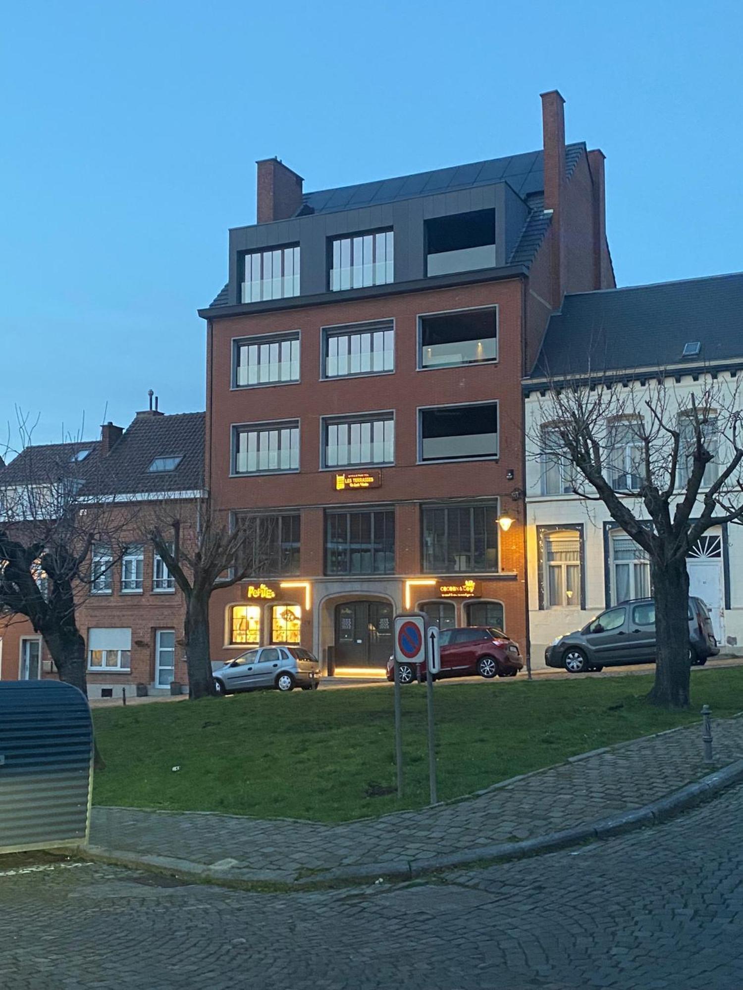 Les Terrasses De Sainte Waudru Aparthotel Bergen Buitenkant foto